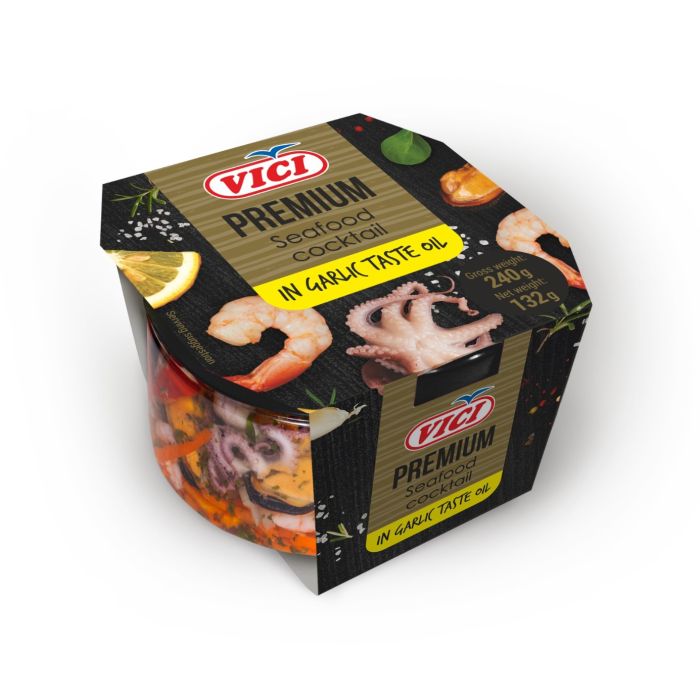 Морской коктейль premium в масле "Vici" Акция