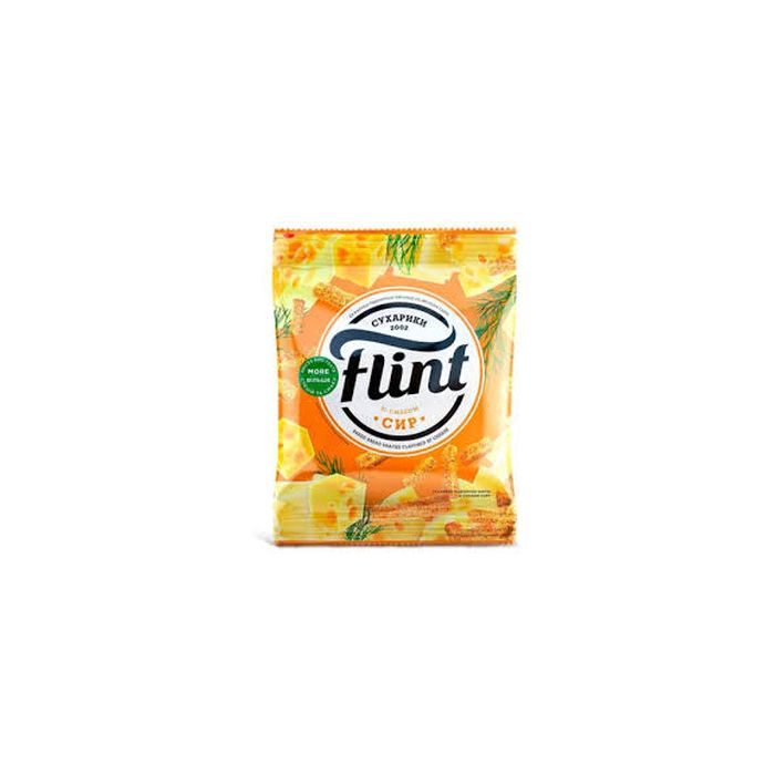 Сухарики "Flint" с сыром