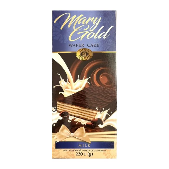 Вафельный торт MaryGold молочный Украина