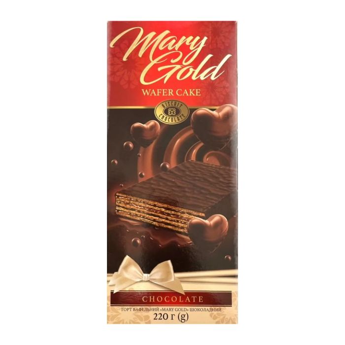 Вафельный торт MaryGold шоколадный Украина