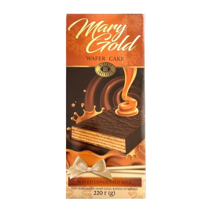 Вафельный торт MaryGold вареная сгущенка Украина