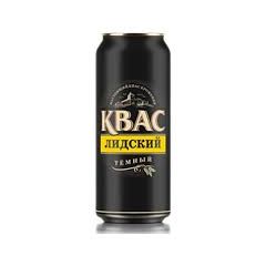 Квас "Лидский" "Тёмный " ж/б 13057