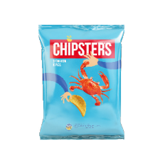 Чипсы картофелные "CHIPSTERS" со вкусом краба 3154