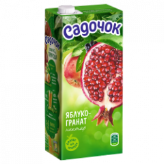 Яблоко-гранат нектар "Садочок"  13081