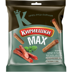 Кириешки с охотничьими колбасками 3031