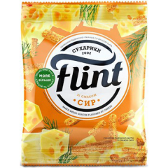 Сухарики "Flint" с сыром 3070