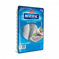 Филе селёдки "Матиас" слабосолёное в масле  4010