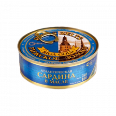 Атлантические сардины в масле  5006