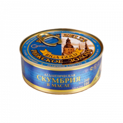 Скумбрия в масле "RIGA GOLD"  5053