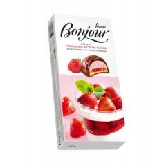 Десерт "Bonjour" "Конти"со вкусом клубники 11160