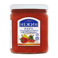 Икра из сладкого перца лютеница "Нежин" 5104