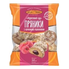 Пряники "Фруктовый сад" с малиновой начинкой "Киевхлеб"  9106