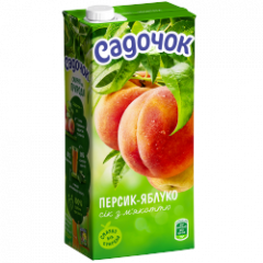 Персик-яблоко нектар "Садочок" 13084