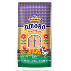 Крупа пшеничная шлифованая "Хатинка"  10161