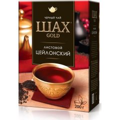 Чай "Шах" черный листовой Цейлонский 10173