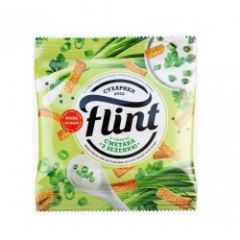 Сухарики "Flint" со сливками и зеленью 3123