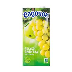 Яблоко-виноград нектар "Садочок" 13022