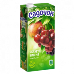 Яблоко-вишня нектар "Садочок"  13082