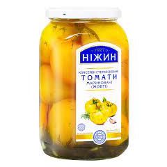 Маринованые помидоры жёлтые "Нежин"  5099