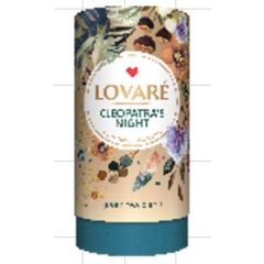 LOVARE Рассыпной чай Cleopatra's Night, зелёный чай, 80 г, тубус 10195