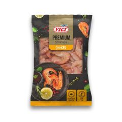 Креветки не чищеные " "Viči"" 50/70 12см супер 2020