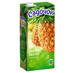 Ананас-яблоко нектар "Садочoк"  13075