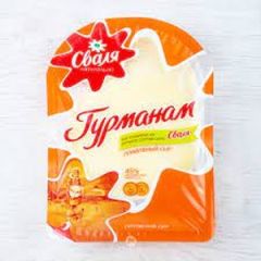 Сыр нарезка"Гурманам" жир.45% плавленый  8017