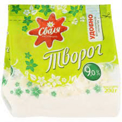 Творог 9% "Сваля" классический Литва  8027