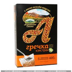 Гречневая каша "Алтайская сказка" Эктра 5 пакетов по 80г 10062