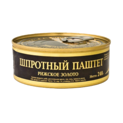 Паштет шпротный "Рижские традиции"  5014