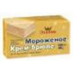 Мороженое "Русский пломбир" крем-брюле "AURUM" 8010