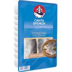 Филе селёдки "Малосолёная" слабосолёное в масле 4008