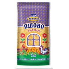 Крупа пшеничная шлифованая "Хатинка"  10161