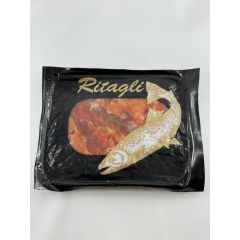 Филе лосося кусочками копчённый "Fora group Fish" в заморозке  2001