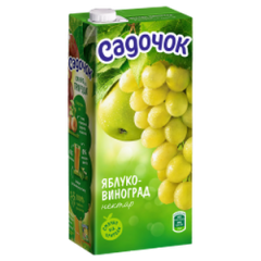 Яблоко-виноград нектар "Садочок" 13083
